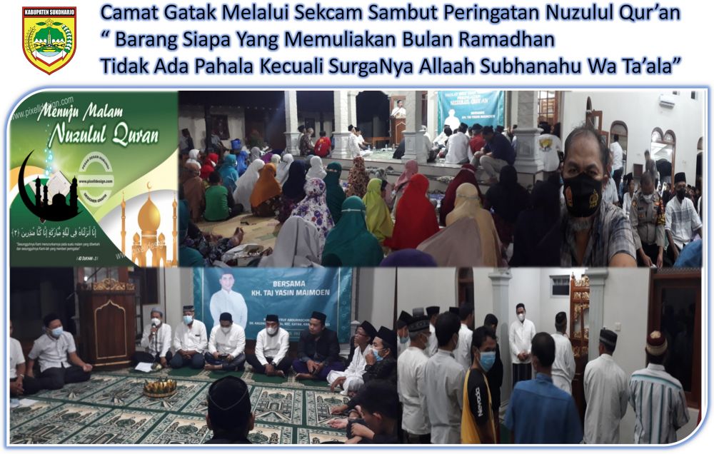 Bersama Wakil Gubernur Jawa Tengah Memperingati Nuzulul Qur'an